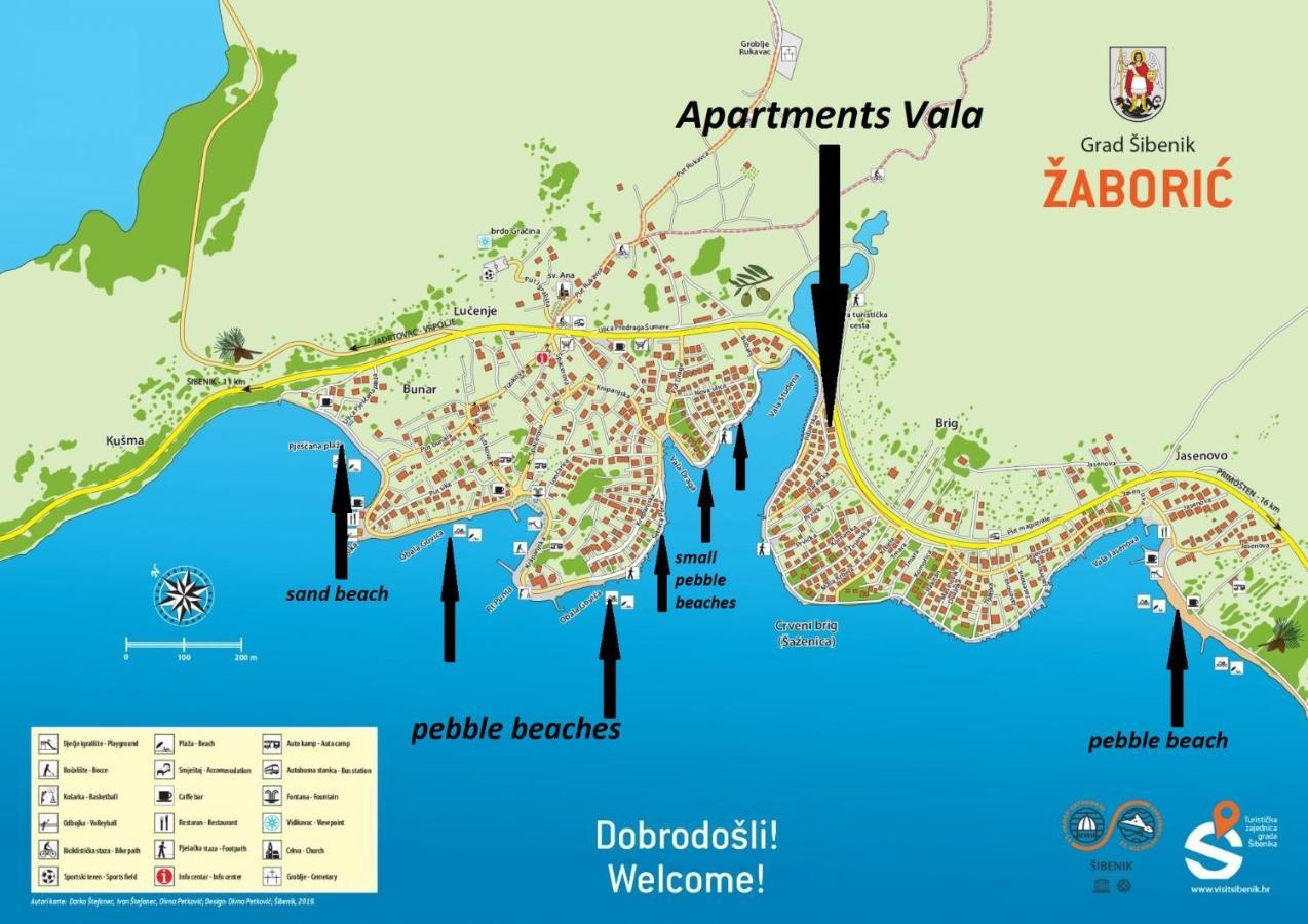 Apartments Vala Zaboric - With Boat Mooring المظهر الخارجي الصورة